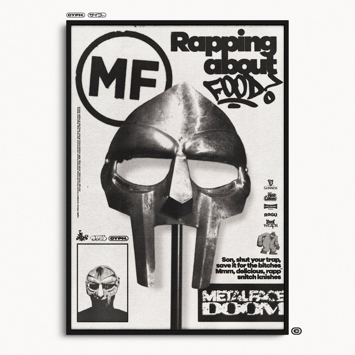MF Doom - Art Print — CYPH-ART